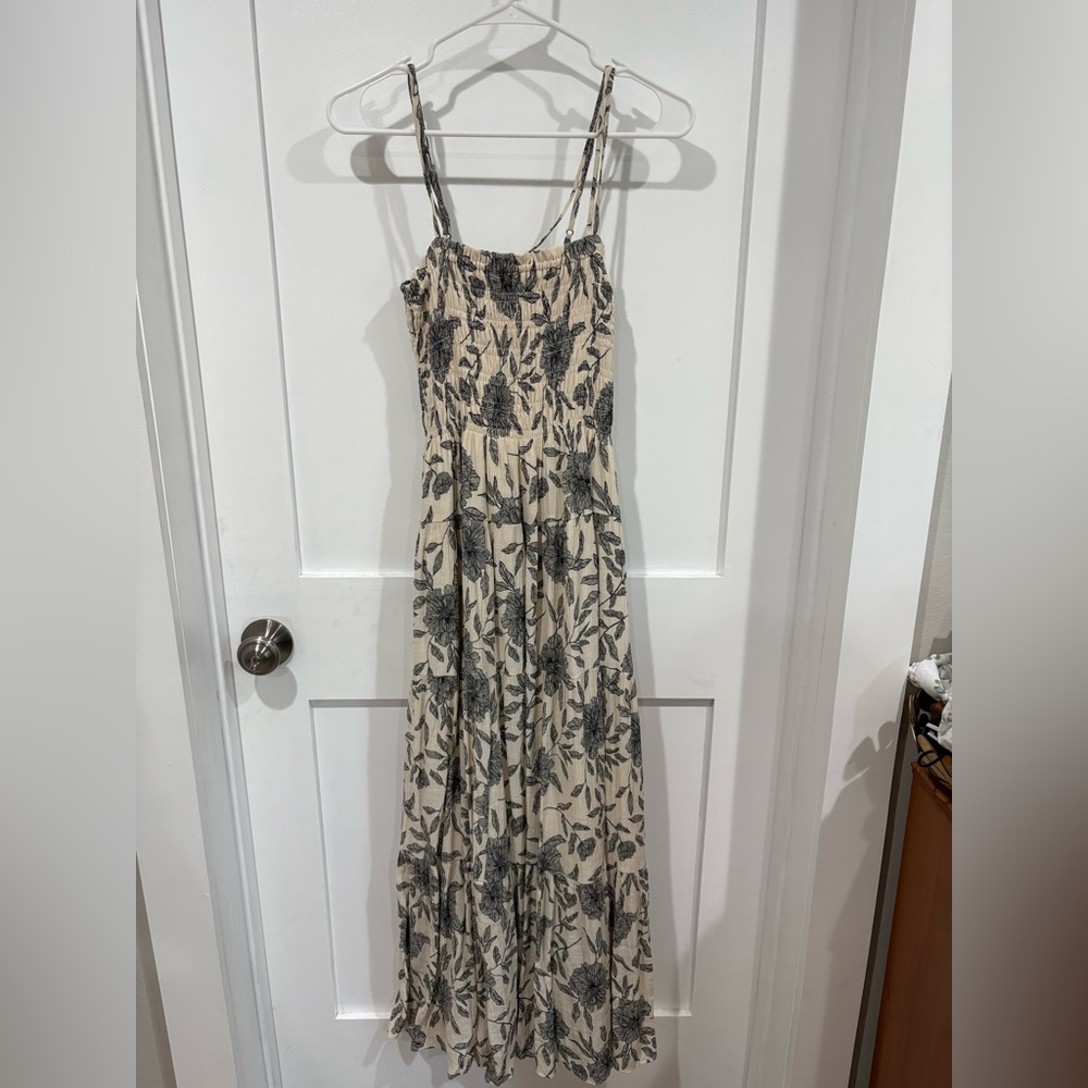 Abercrombie & Fitch floral Maxi Dress with Spaghetti Straps